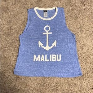 Anchor tank top